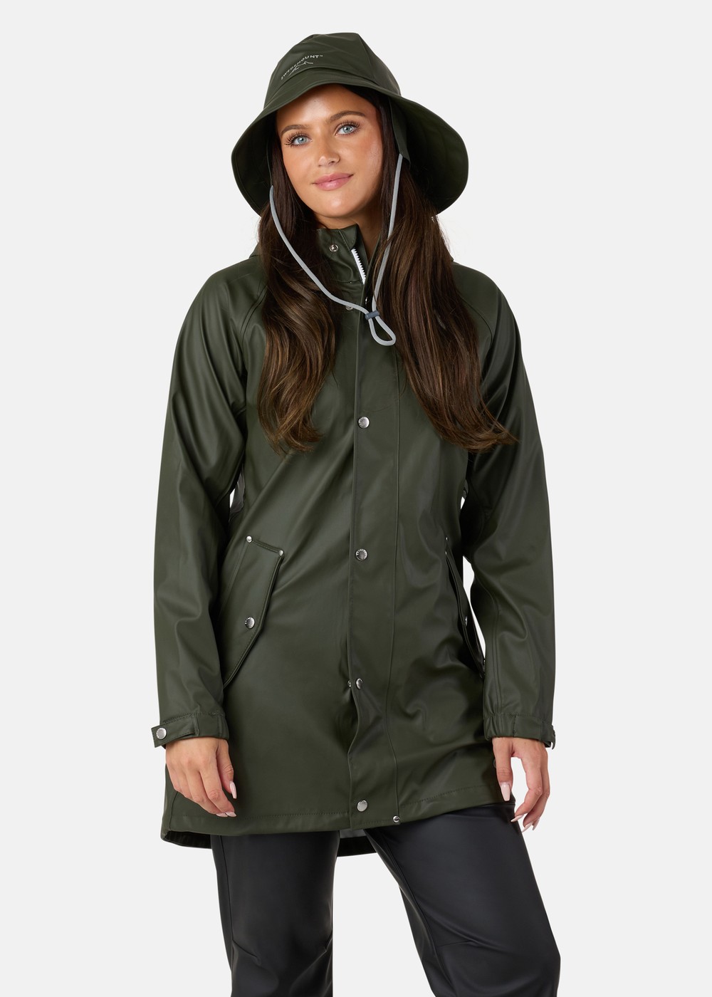 Väderöarna Coat W, Olive, 40,  Regnjackor Väderöarna Coat W, Olive, 40,  Regnjackor