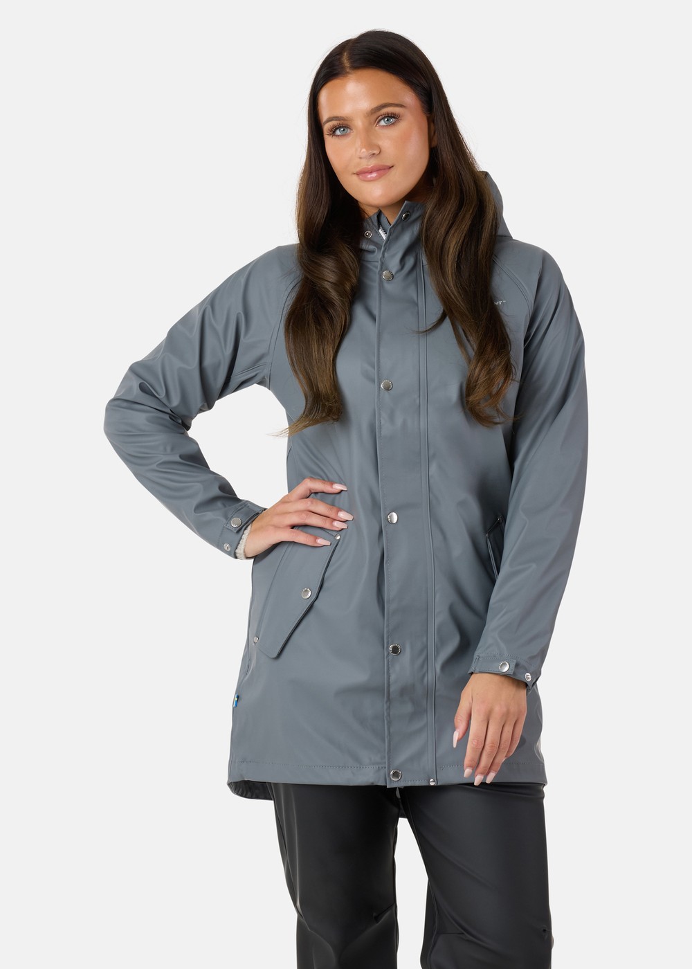 Väderöarna Coat W, Grey, 34,  Regnjackor Väderöarna Coat W, Grey, 34,  Regnjackor