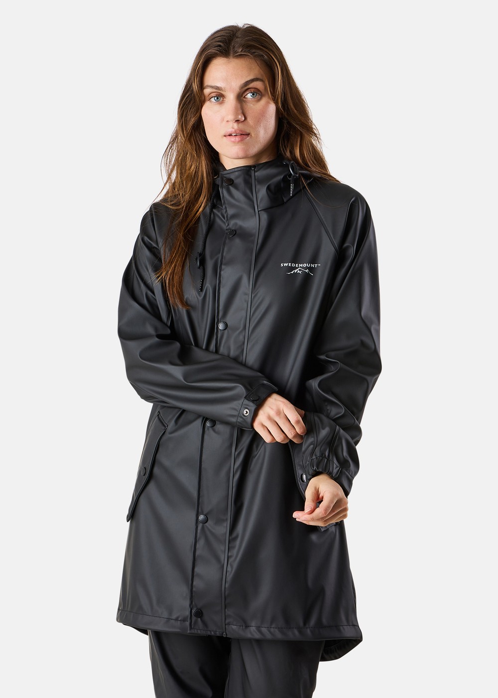 Väderöarna Coat W, Black/Black, 38,  Regnjackor