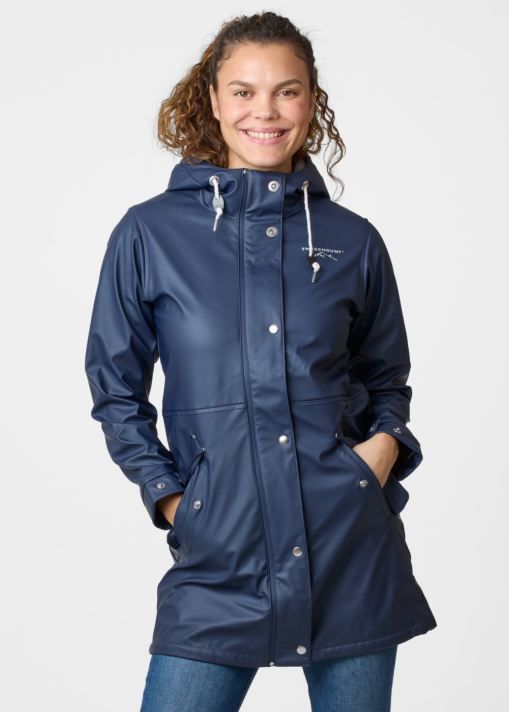Lammö Coat W, Navy, 42,  Regnjackor
