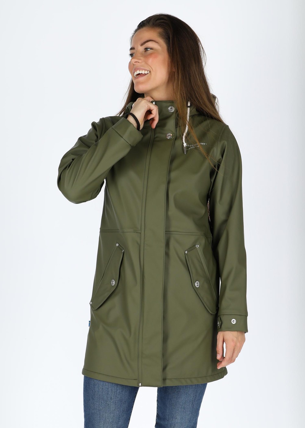 Lammö Coat W, Olive, 42,  Regnjackor Lammö Coat W, Olive, 42,  Regnjackor