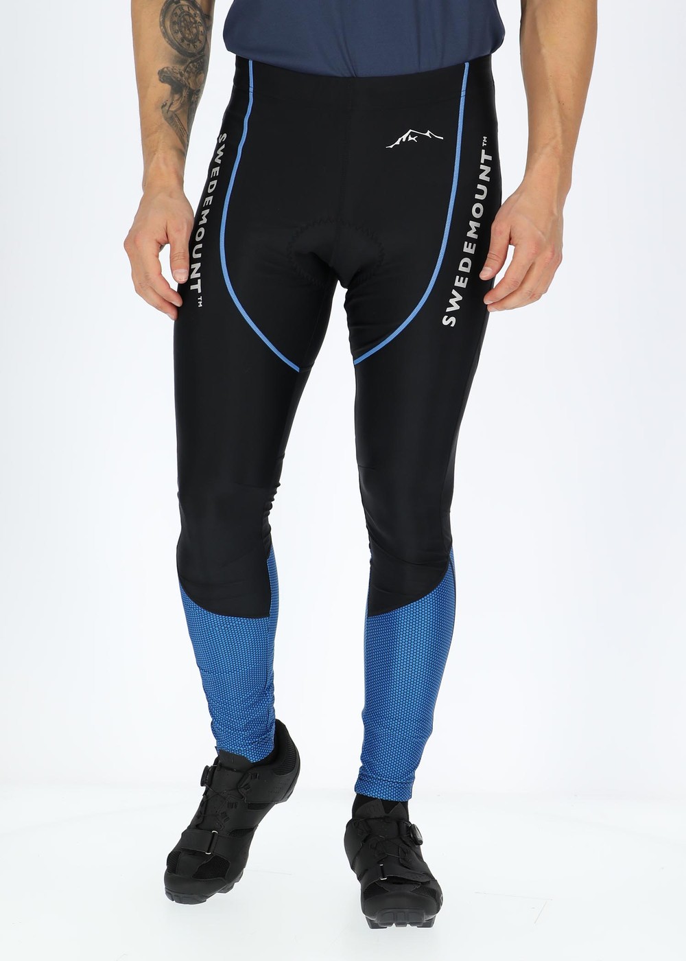 Giro Bike Long Tights, Black/Blue, 2xl,  Cykelkläder Giro Bike Long Tights, Black/Blue, 2xl,  Cykelkläder