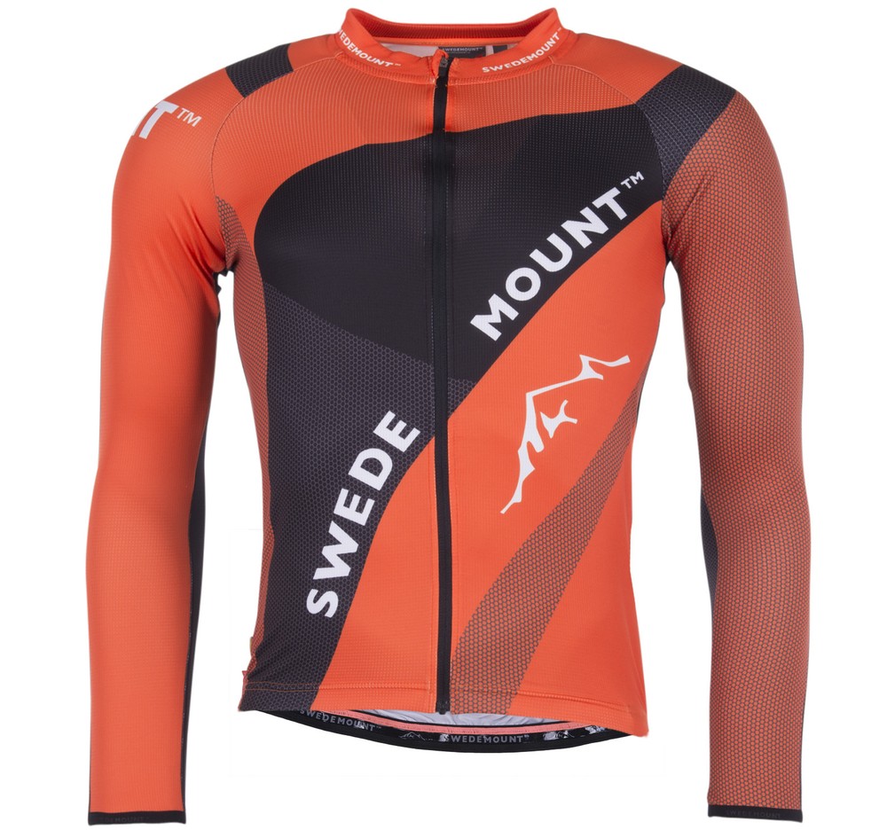 Giro Bike L/S Tee, Black/Orange, S,  Cykelkläder