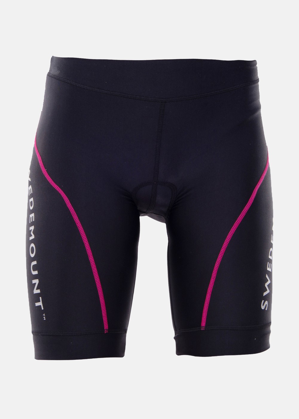 Bike Short Tights Jr, Black/Fresh Pink, 160,  Cykelbyxor Korta