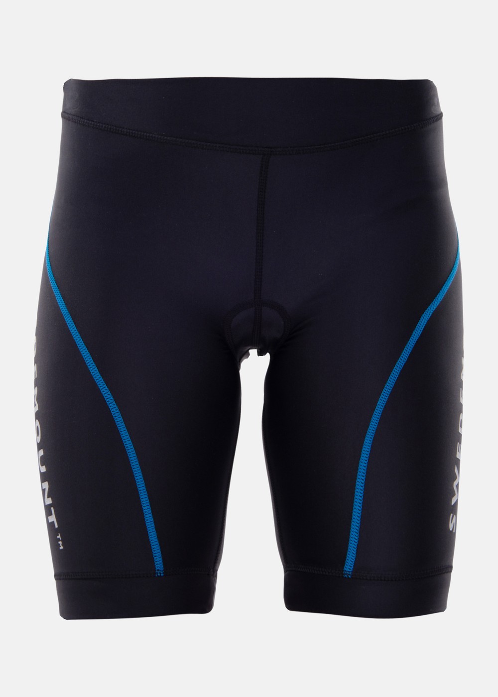 Bike Short Tights Jr, Black/Blue, 140,  Cykelbyxor Korta