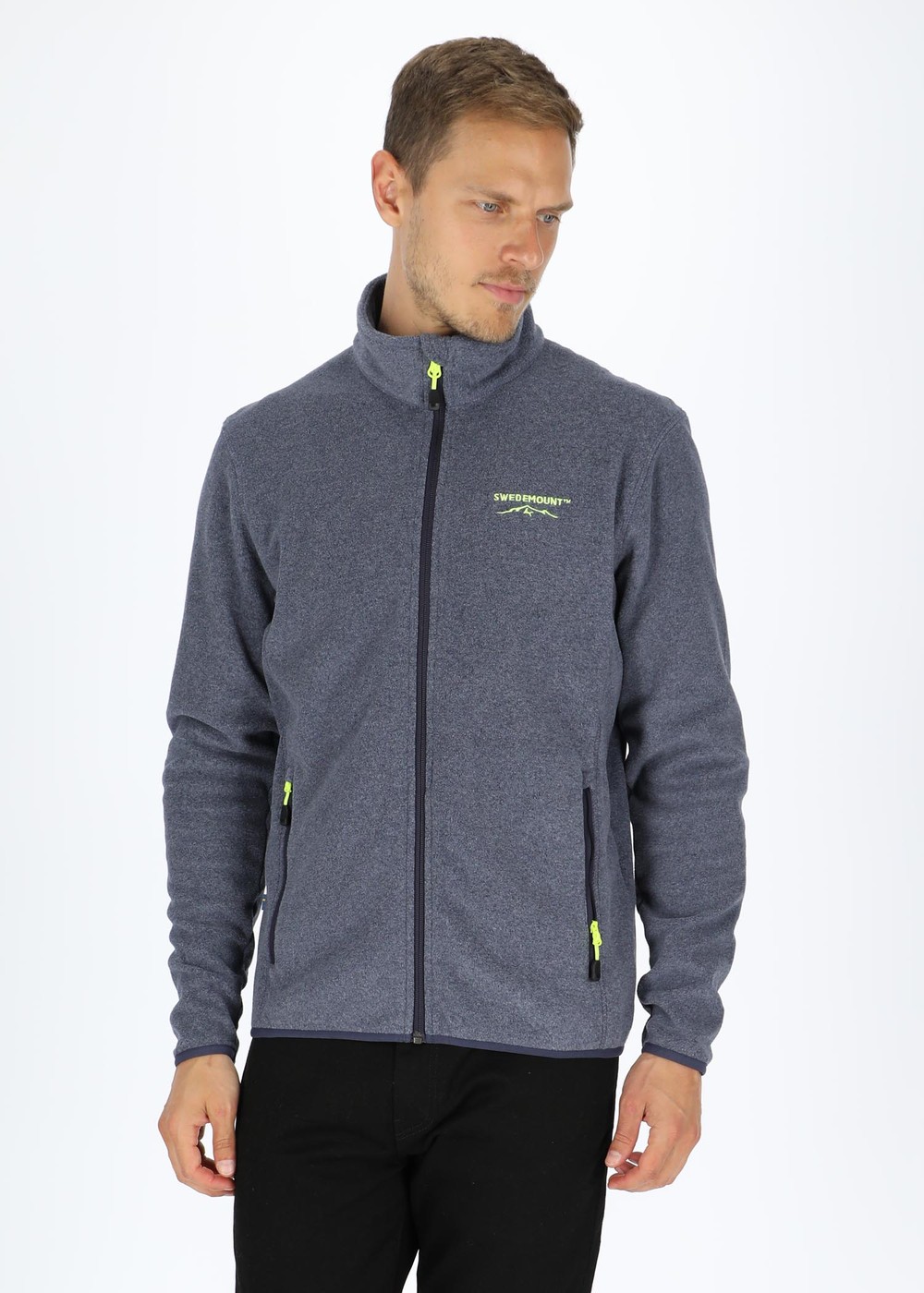 Tromsö Fleece, Navy Melange, 2xl,  Fleecetröjor