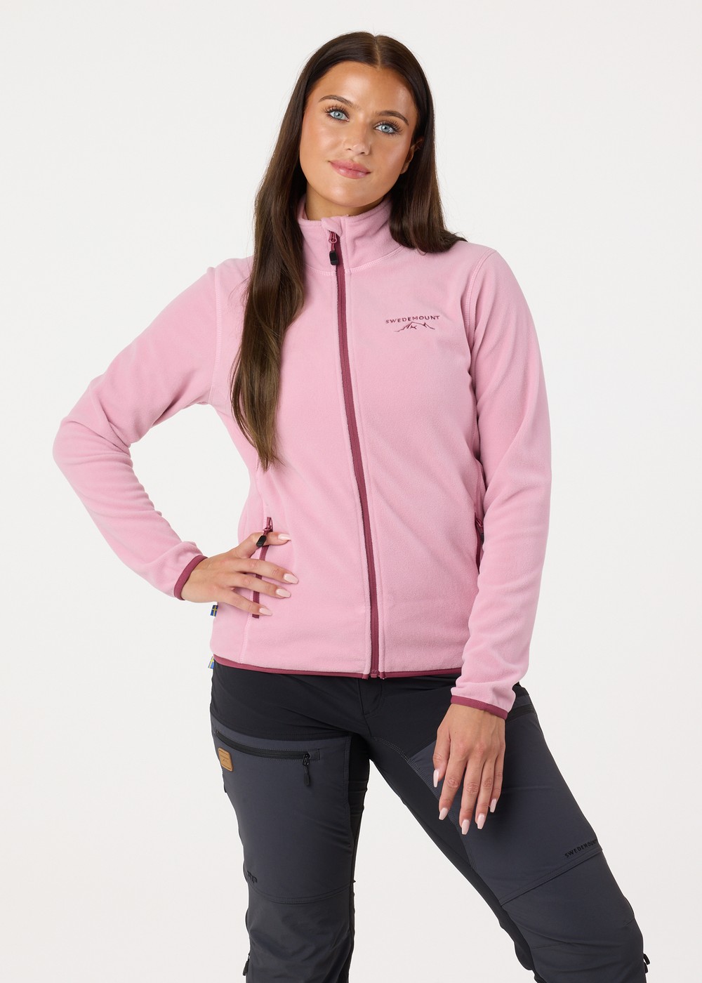 Stryn Fleece W, Dusty Rose/Soft Pink, 44,  Fleecetröjor Stryn Fleece W, Dusty Rose/Soft Pink, 44,  Fleecetröjor