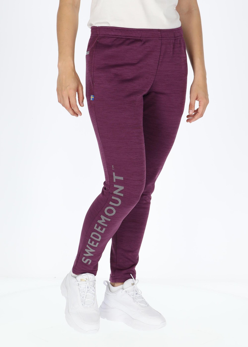 Training Logo Pants W, Plum, 34,  Sweatpants
