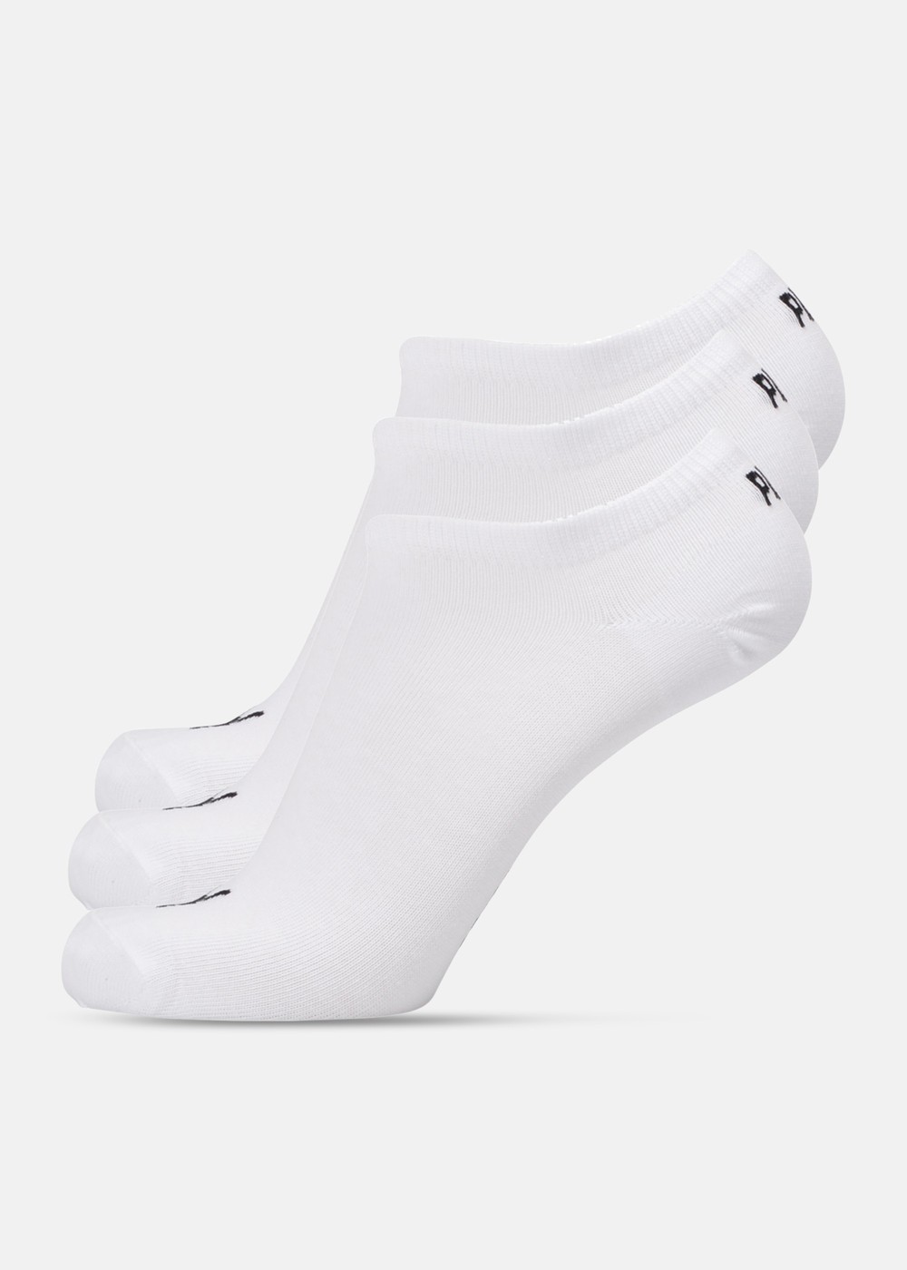 Puma Unisex Sneaker Plain 3p, White, 39-42,  Bomullsstrumpor