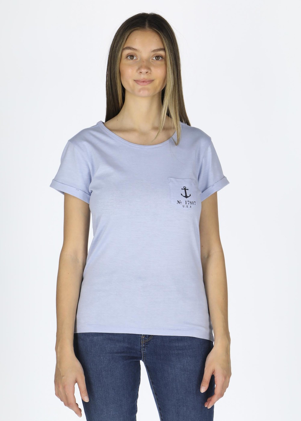 One Star Tee W, Lt. Blue, 44,  Strandkläder