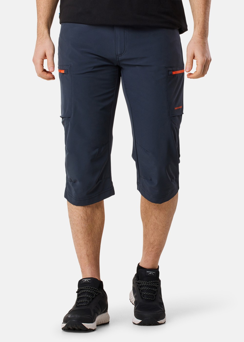 Glittertind 3/4 Pants, Charcoal/L.T Orange, 3xl,  Vandringsbyxor Glittertind 3/4 Pants, Charcoal/L.T Orange, 3xl,  Vandringsbyxor