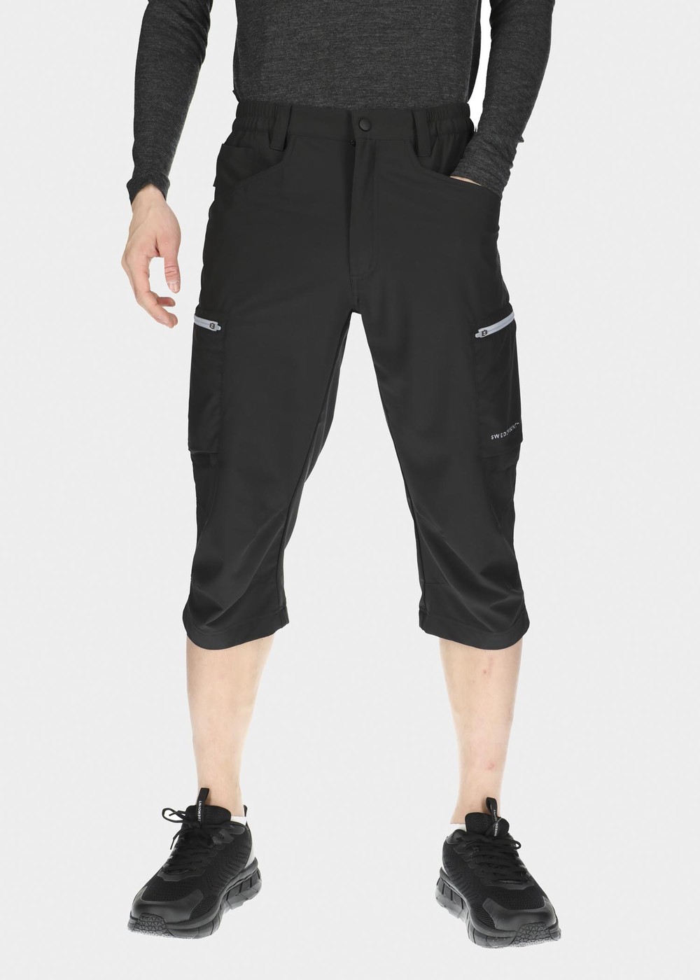 Glittertind 3/4 Pants, Black/Grey, L,  Vandringsbyxor Glittertind 3/4 Pants, Black/Grey, L,  Vandringsbyxor