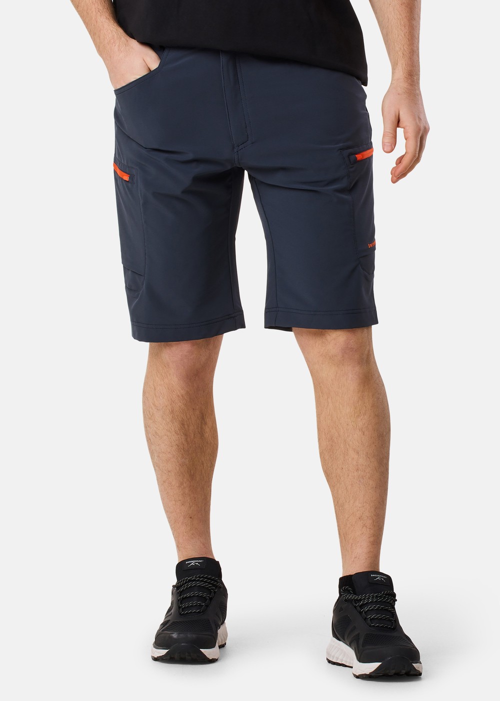 Glittertind Shorts, Charcoal/L.T Orange, M,  Shorts Och Kjolar Glittertind Shorts, Charcoal/L.T Orange, M,  Shorts Och Kjolar