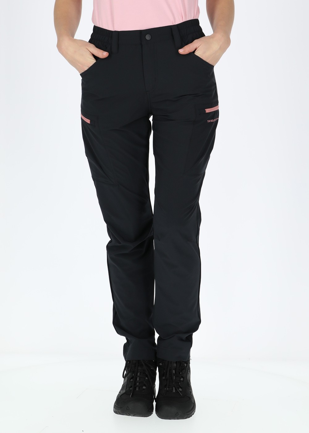 Glittertind Pants W, Charcoal/Dusty Rose, 40,  Vandringsbyxor