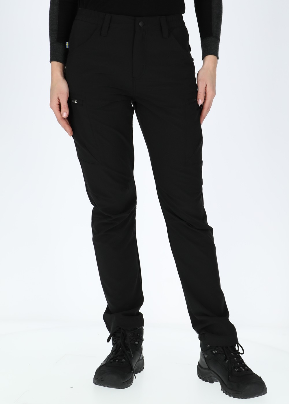 Glittertind Pants W, Black/Black, 42,  Vandringsbyxor | Bad//Badkläder//Sport & aktivitet//Sommar & Hav | Padelspecialisterna