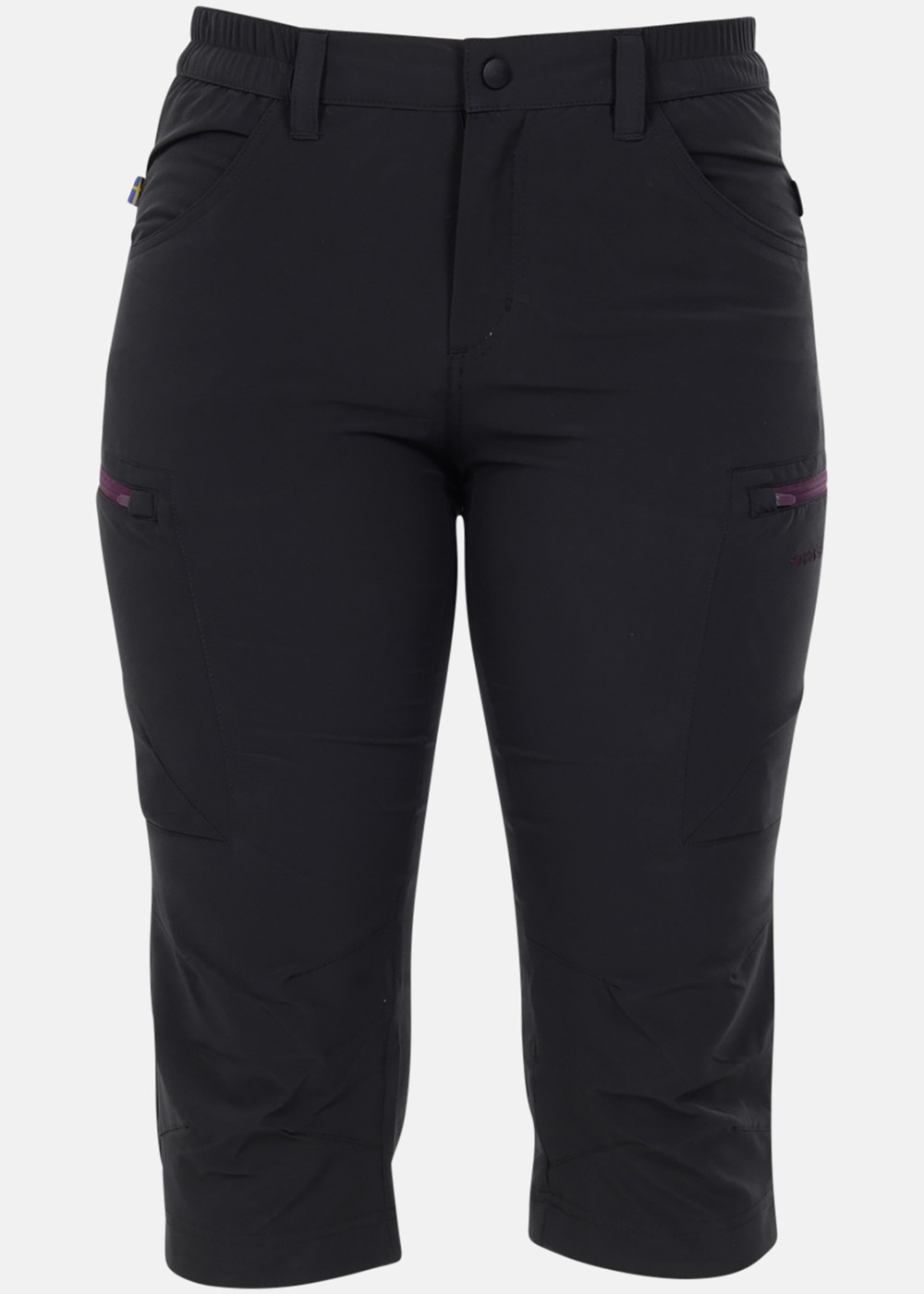 Glittertind 3/4 Pants W, Black/Burgundy, 40,  Vandringsbyxor Glittertind 3/4 Pants W, Black/Burgundy, 40,  Vandringsbyxor