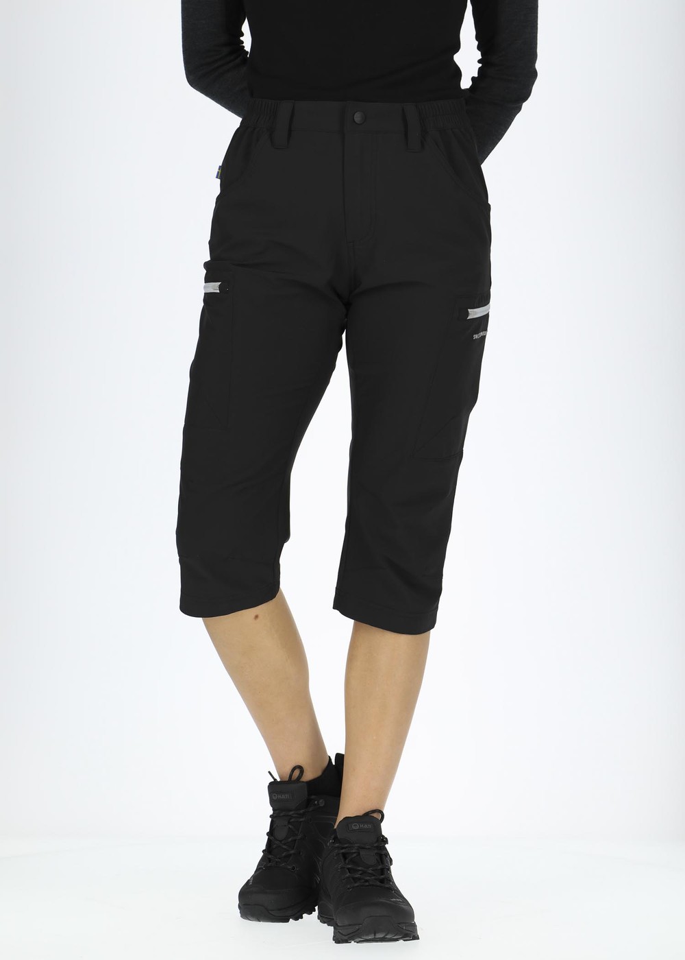 Glittertind 3/4 Pants W, Black/Lt Grey, 38,  Vandringsbyxor Glittertind 3/4 Pants W, Black/Lt Grey, 38,  Vandringsbyxor