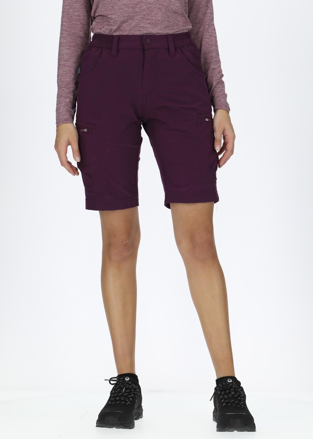 Glittertind Shorts W, Burgundy/Burgundy, 34,  Vandringsshorts Glittertind Shorts W, Burgundy/Burgundy, 34,  Vandringsshorts