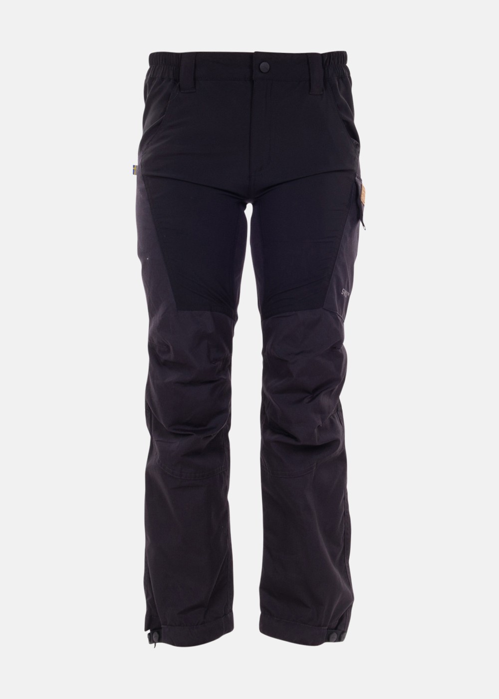 Nordkap Stretch Pants Jr, Charcoal/Black, 130,  Vandringsbyxor