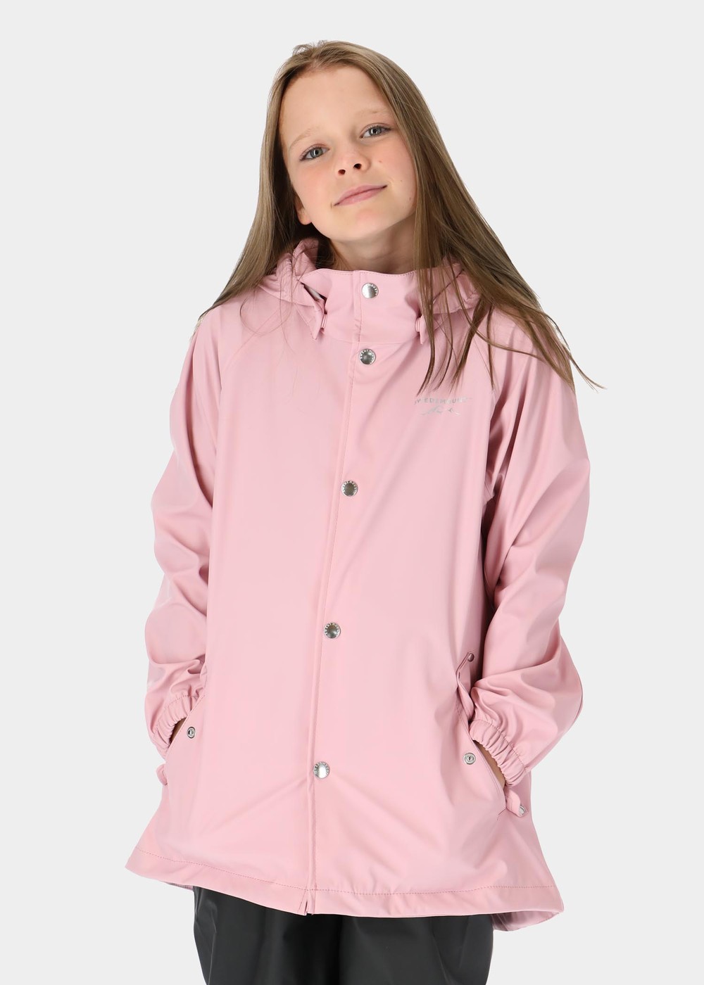 Väderöarna Coat Jr, Lt Pink, 110,  Jackor Väderöarna Coat Jr, Lt Pink, 110,  Jackor