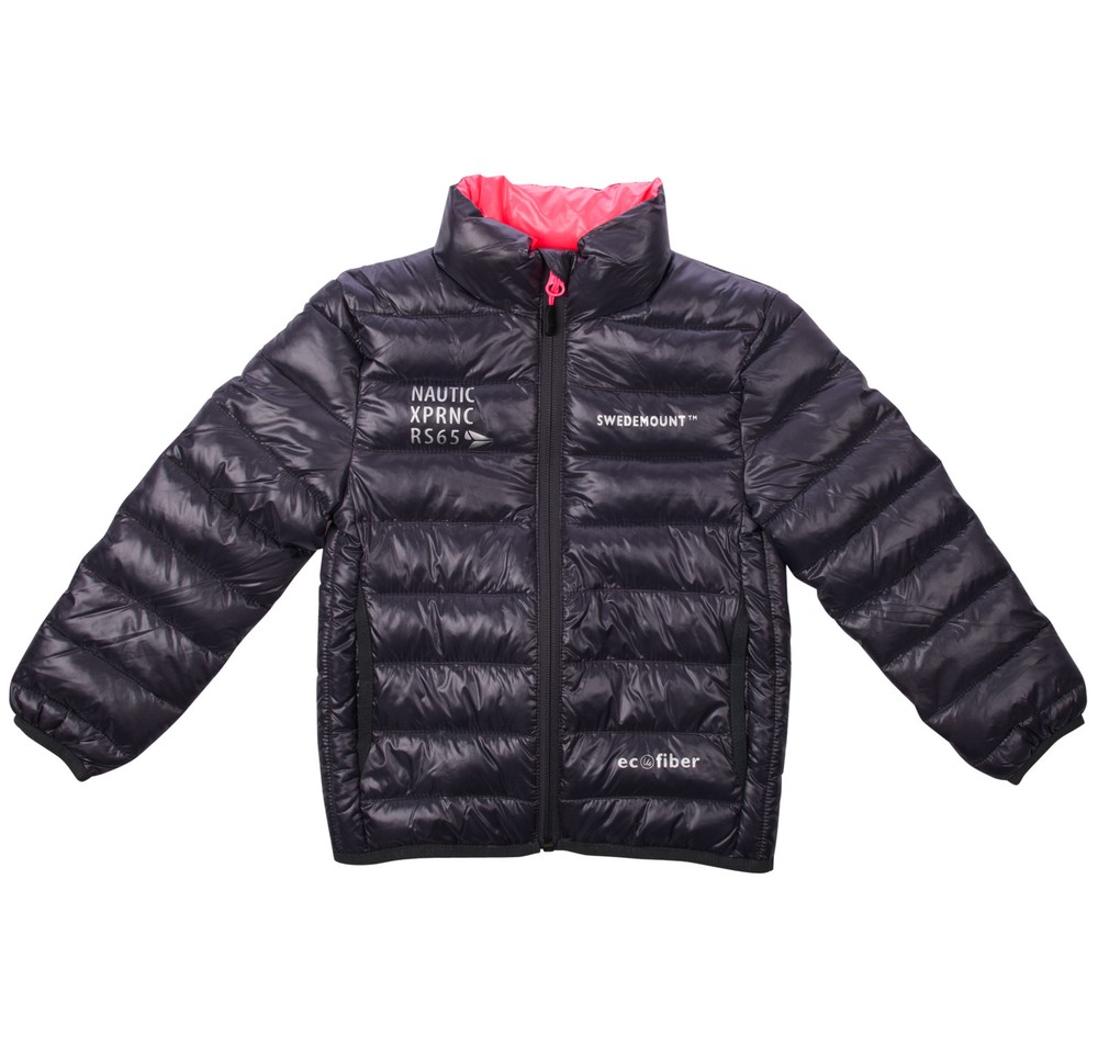 Nautic Light Jacket Inf, Graphite/New Pink, 80,  Vinterjackor