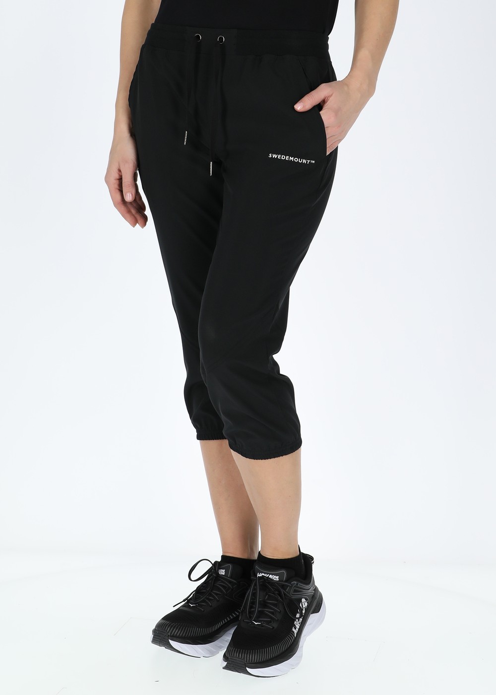 Womens 3/4 Pants W, Black, 46,  Löparkläder