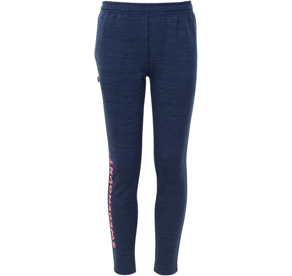 Training Logo Pants Jr, Navy Melange/Apricot Melange, 160,  Sweatpants