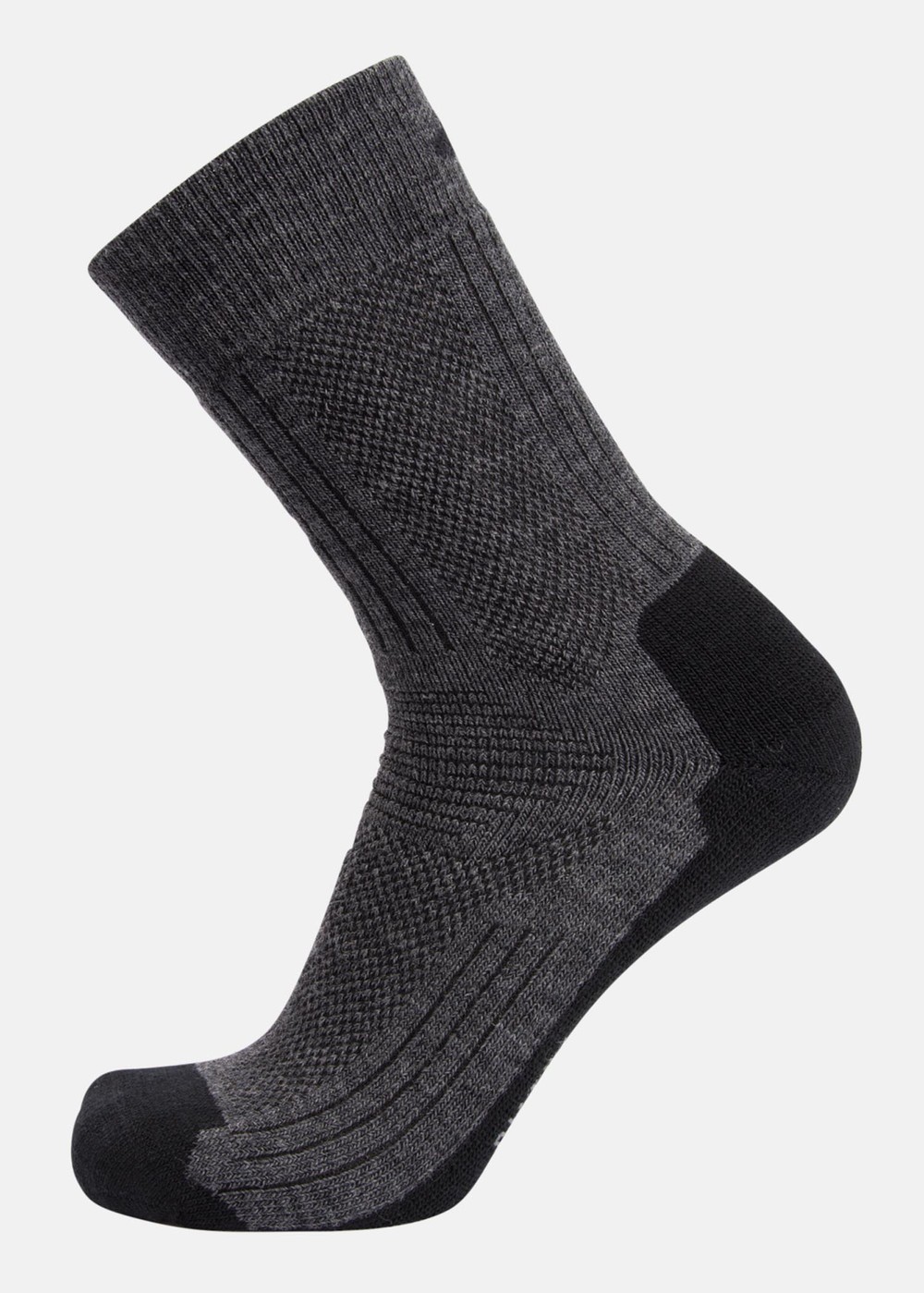 Rav Aktiv Sock, Charcoal Melange/Black, 37-39,  Vandringsstrumpor Rav Aktiv Sock, Charcoal Melange/Black, 37-39,  Vandringsstrumpor