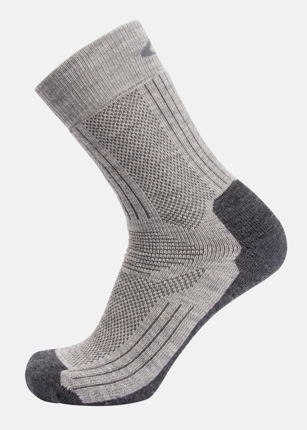 Rav Aktiv Sock, Grey Melange/Charcoal Melange, 46-48,  Vandringsstrumpor