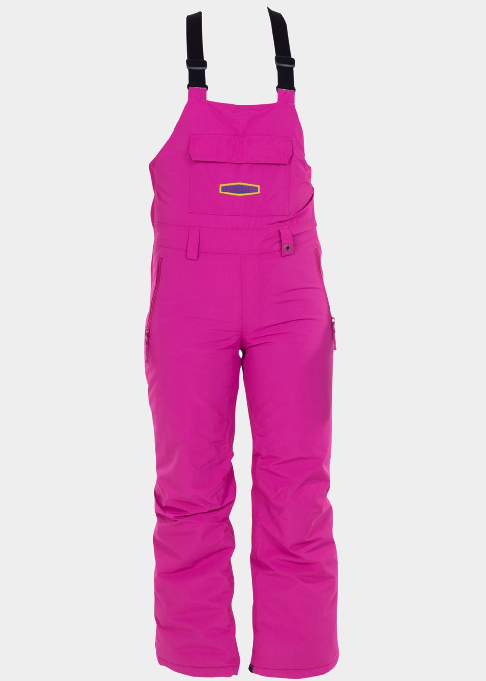 Yth Skylar Bib Pt, Fuchsia, L,  Snowboardbyxor