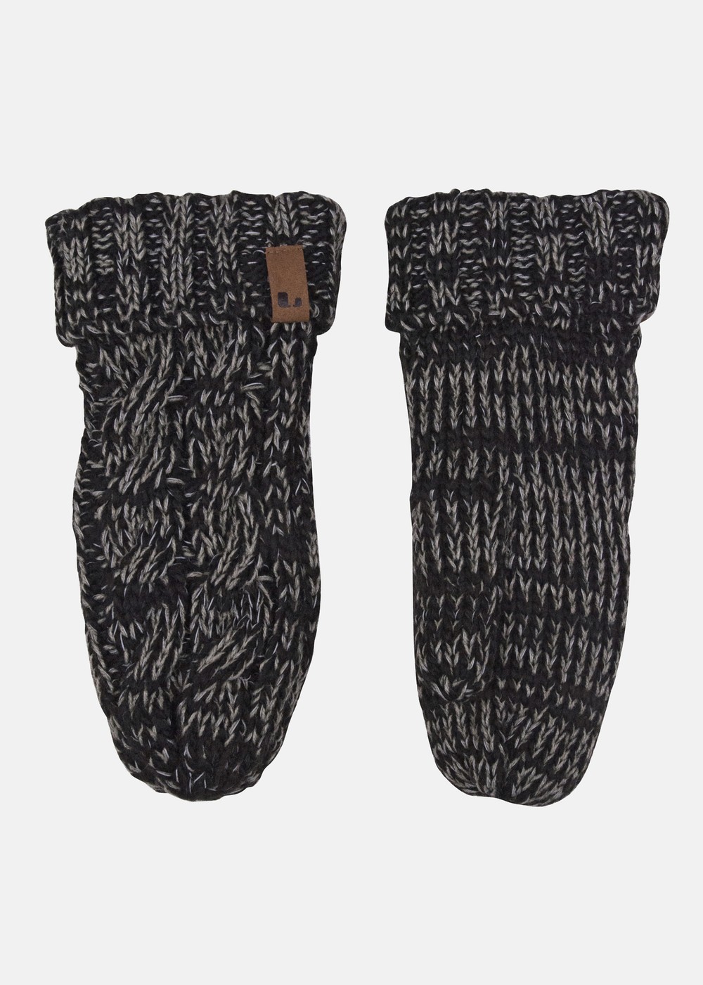 Handlight  Mitten, Black/Grey, 6,  Vantar