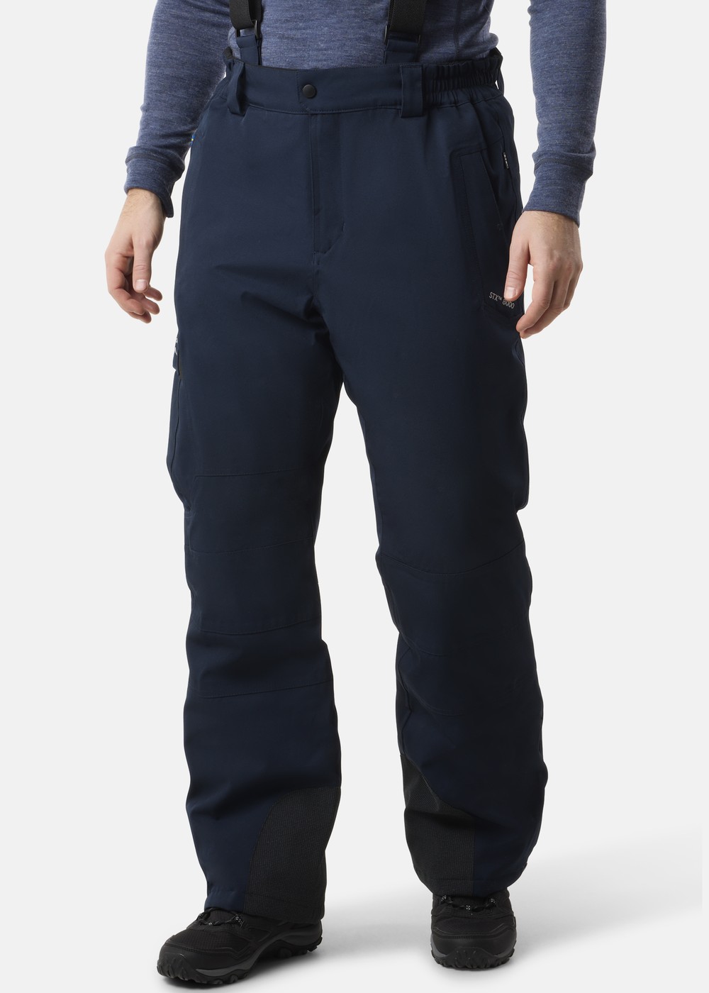 St.Anton Softshell Ski Pants, Dk. Navy/Black, S,  Skidbyxor St.Anton Softshell Ski Pants, Dk. Navy/Black, S,  Skidbyxor
