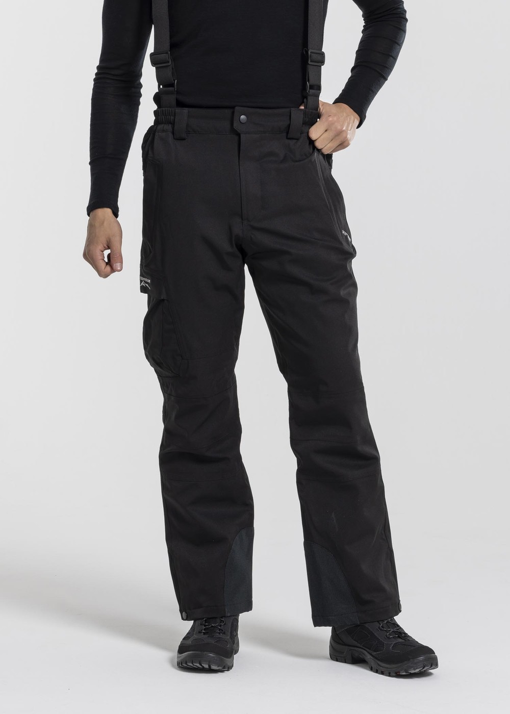 St.Anton Softshell Ski Pants, Black, 4xl,  Skidbyxor