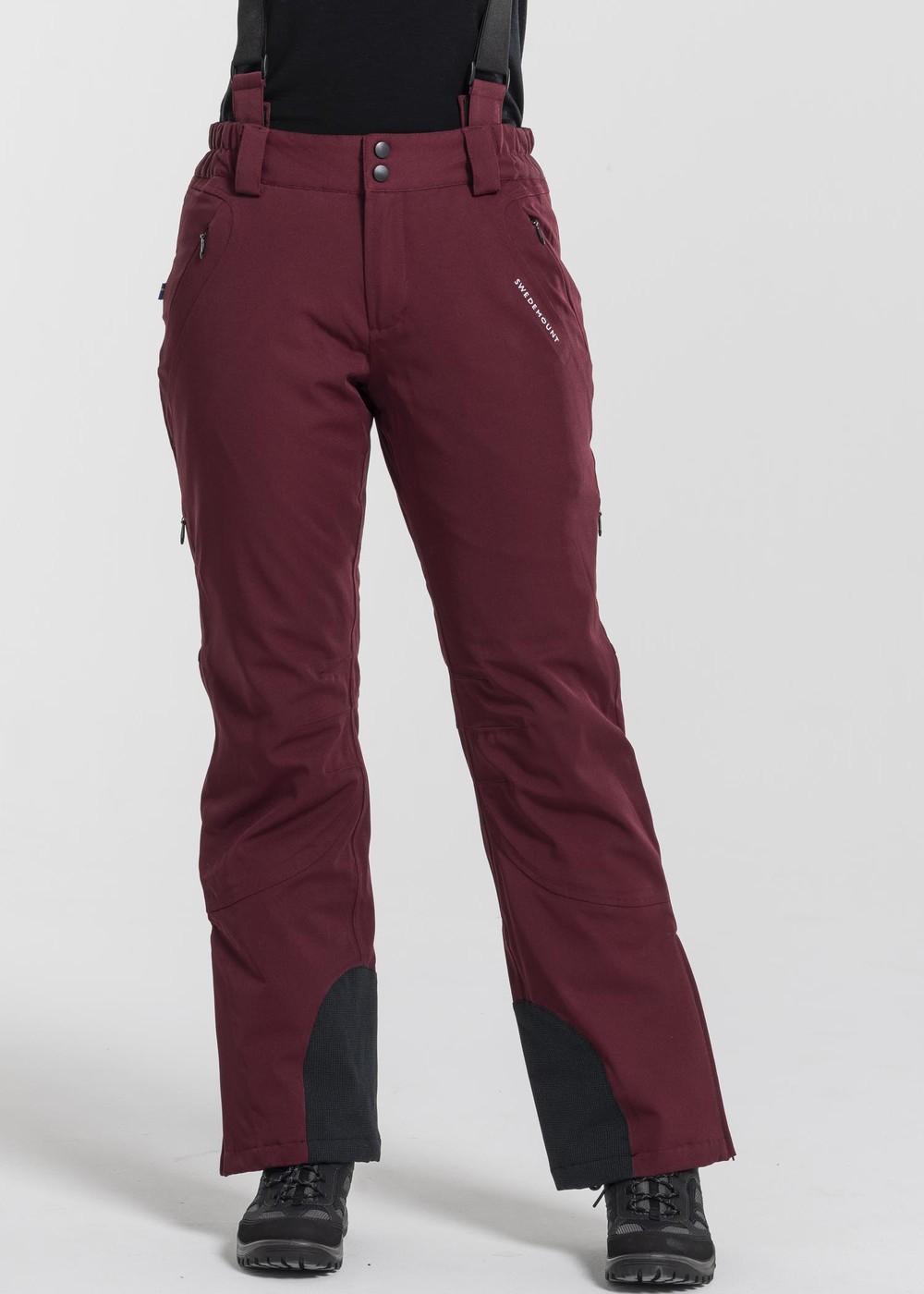 Cervinia Ski Pants W, Burgundy, 36,  Skidbyxor