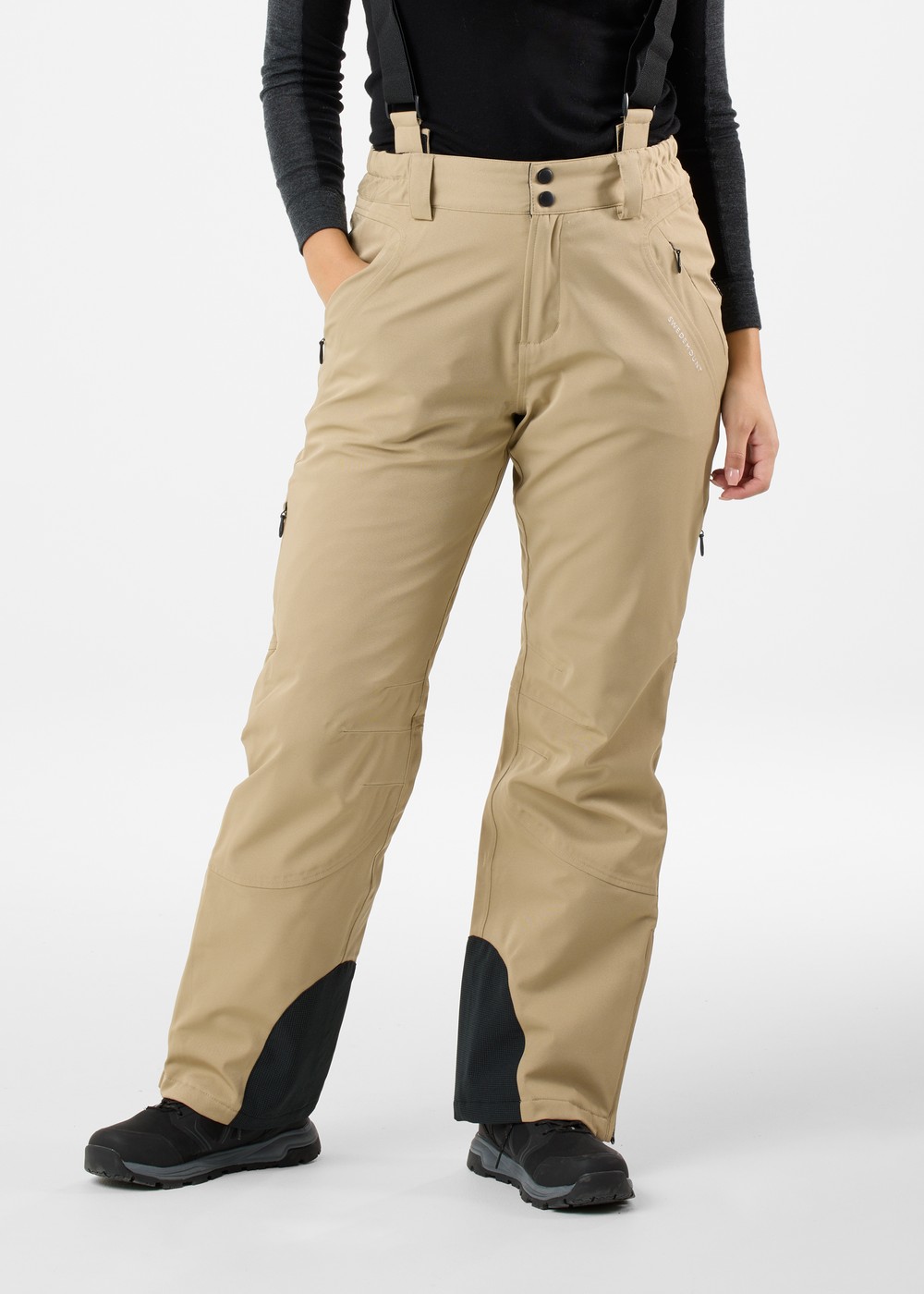 Cervinia Ski Pants W, Beige, 44,  Skidbyxor