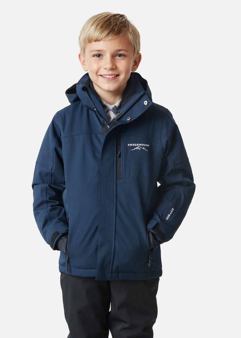 St. Anton Jacket Jr, Dk. Navy/Black, 116,  Skidjackor
