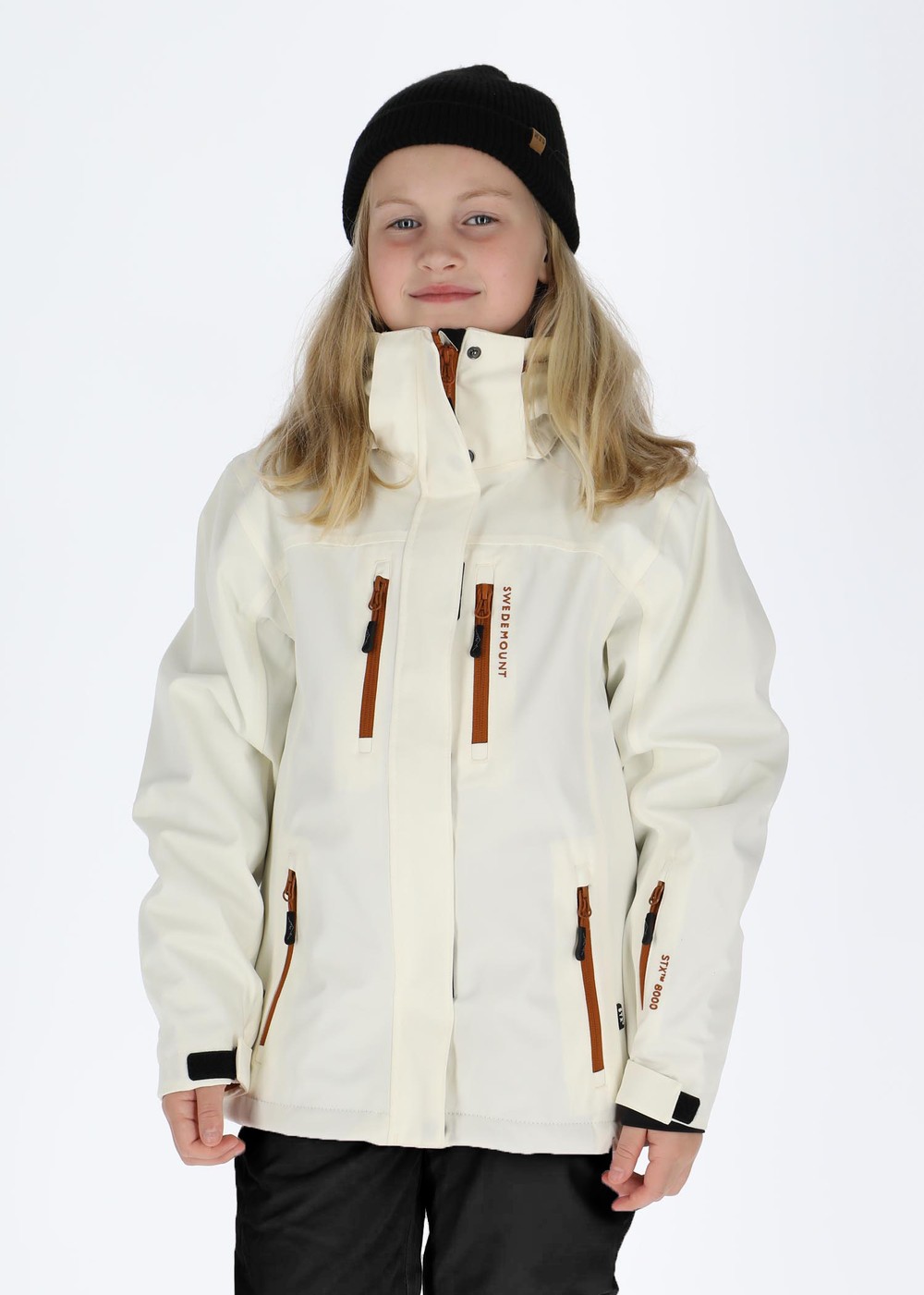 Cervinia Jacket Jr, Offwhite/Sugar Almond, 140,  Skidjackor Cervinia Jacket Jr, Offwhite/Sugar Almond, 140,  Skidjackor