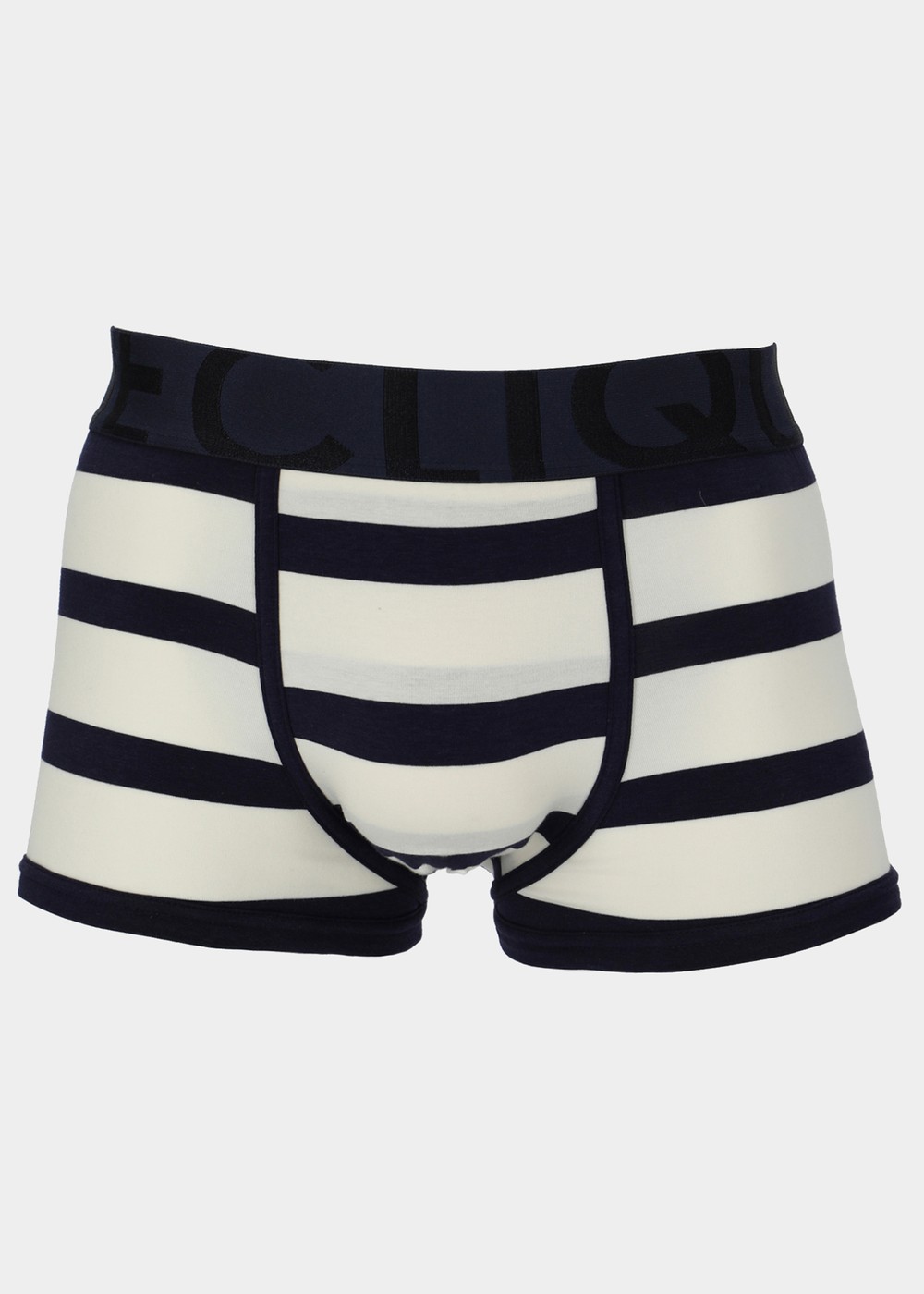 Bamboo Boxer Short Leg 1p, Navy/White, S,  Underkläder