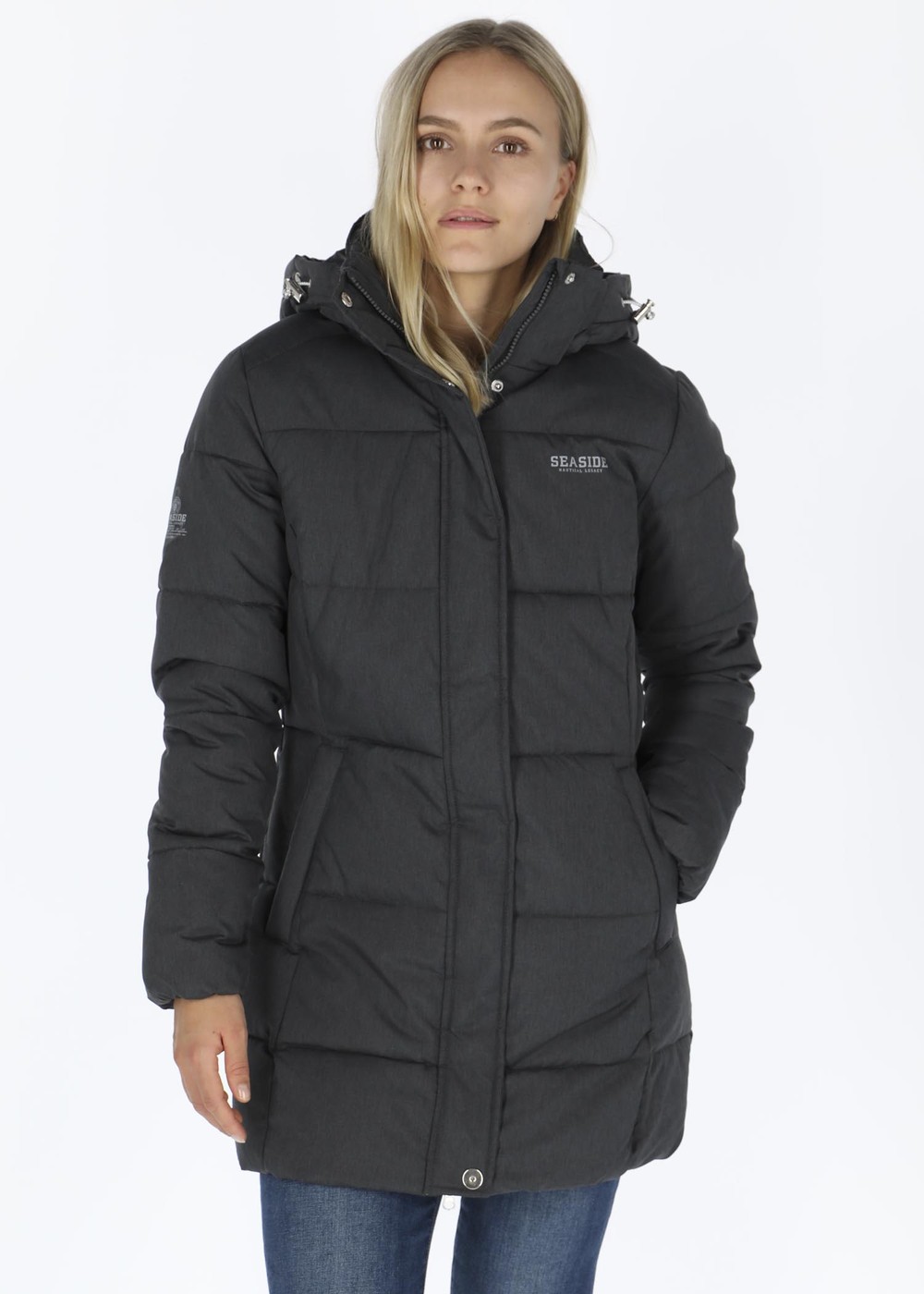 Long Island W, Charcoal Melange, 46,  Vinterjackor