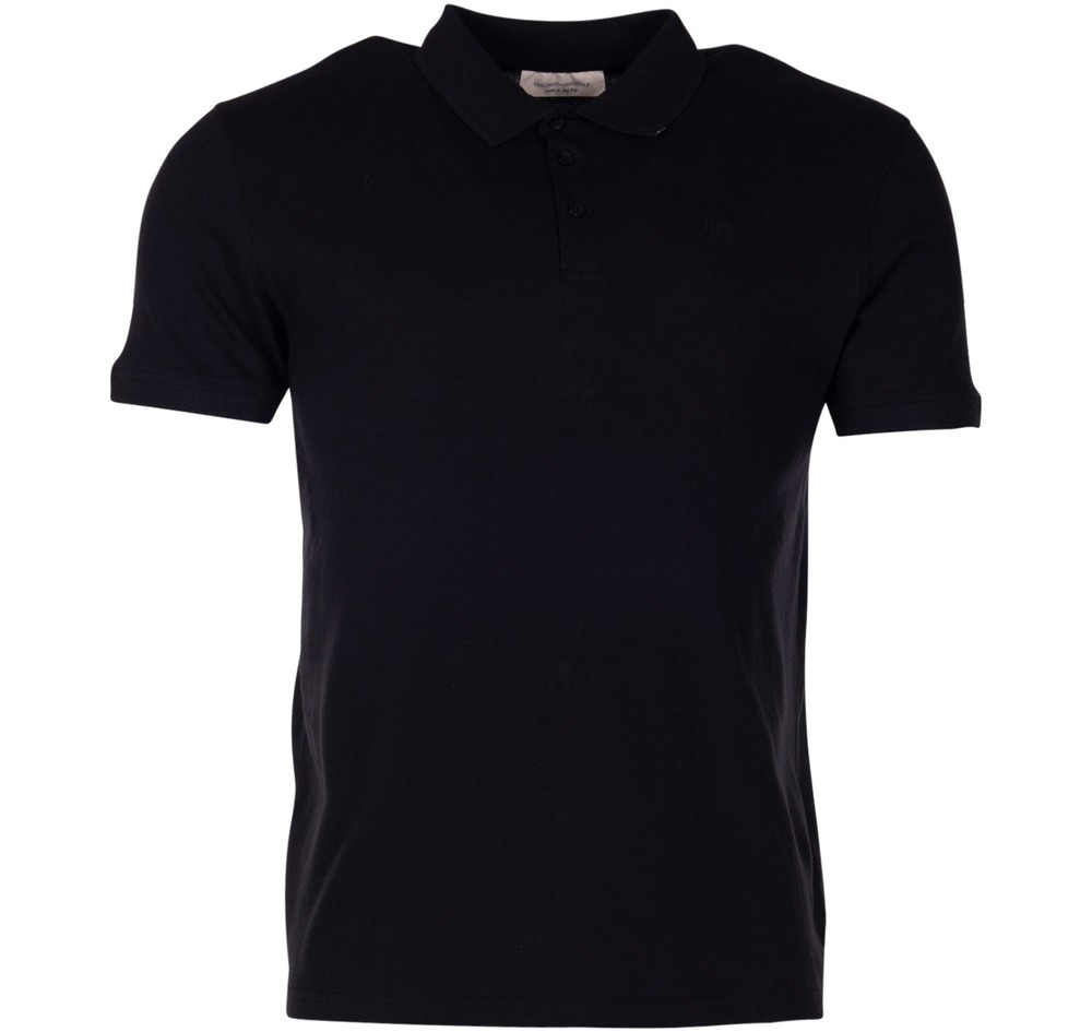 T-Shirt - Kington Stretch, Black, S,  Piketröjor