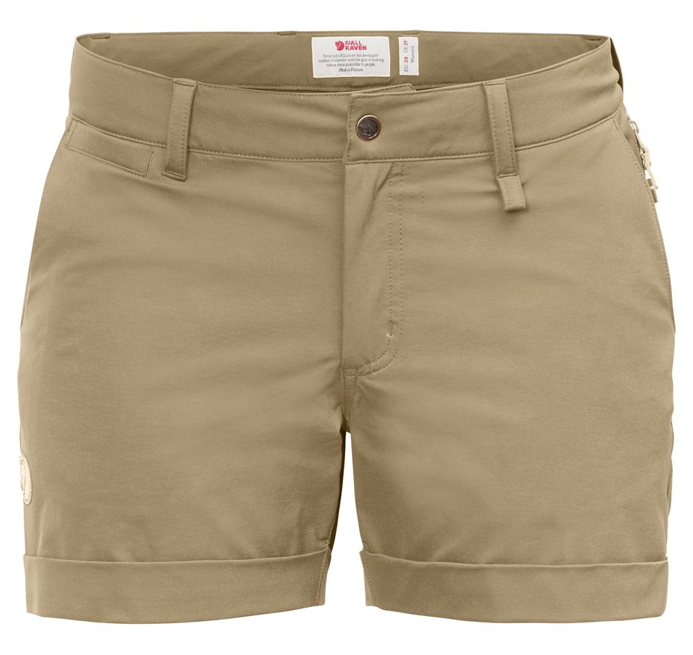 Abisko Stretch Shorts W, Sand, 44