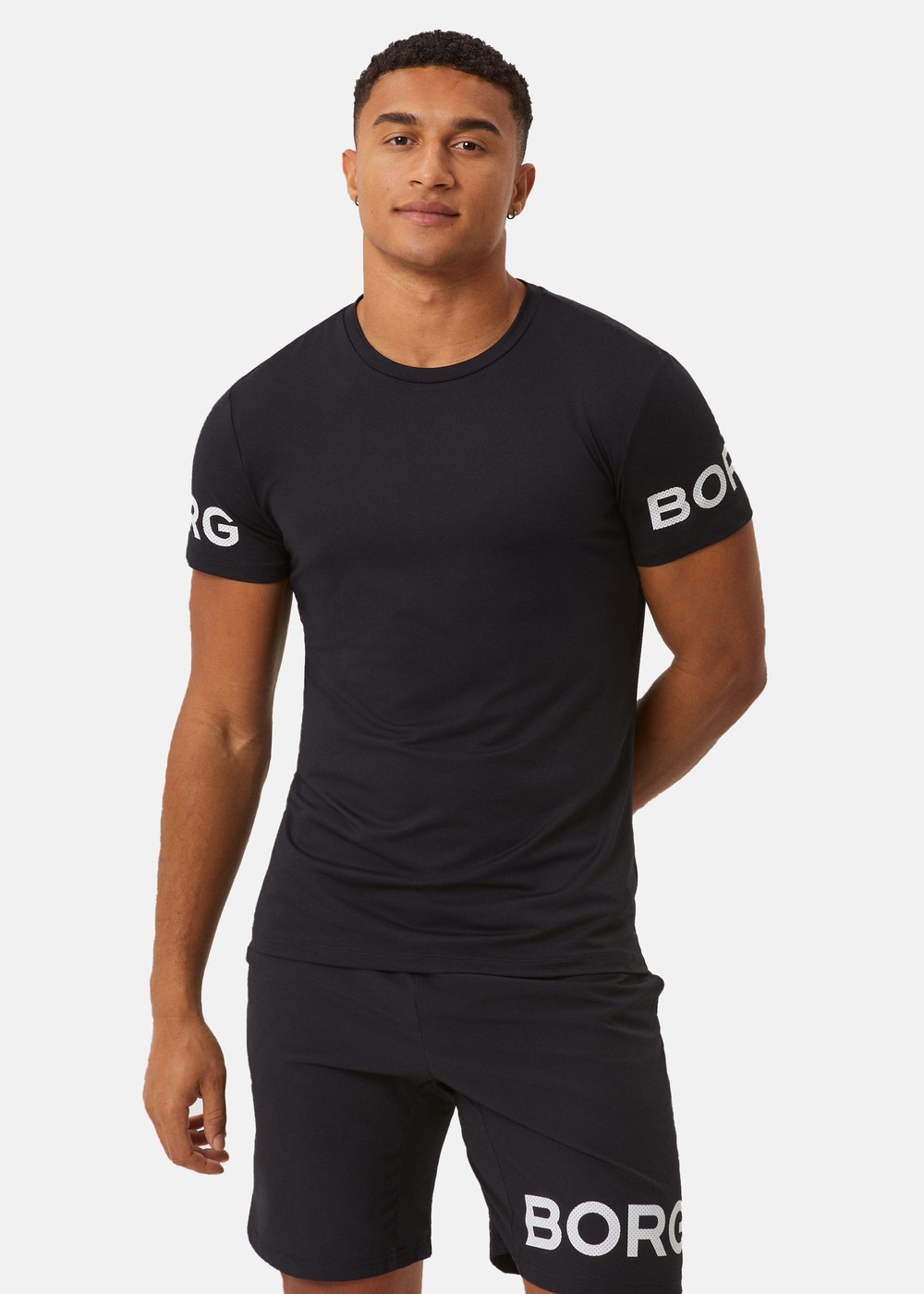 Borg T-Shirt, Black Beauty, M,  Löparkläder