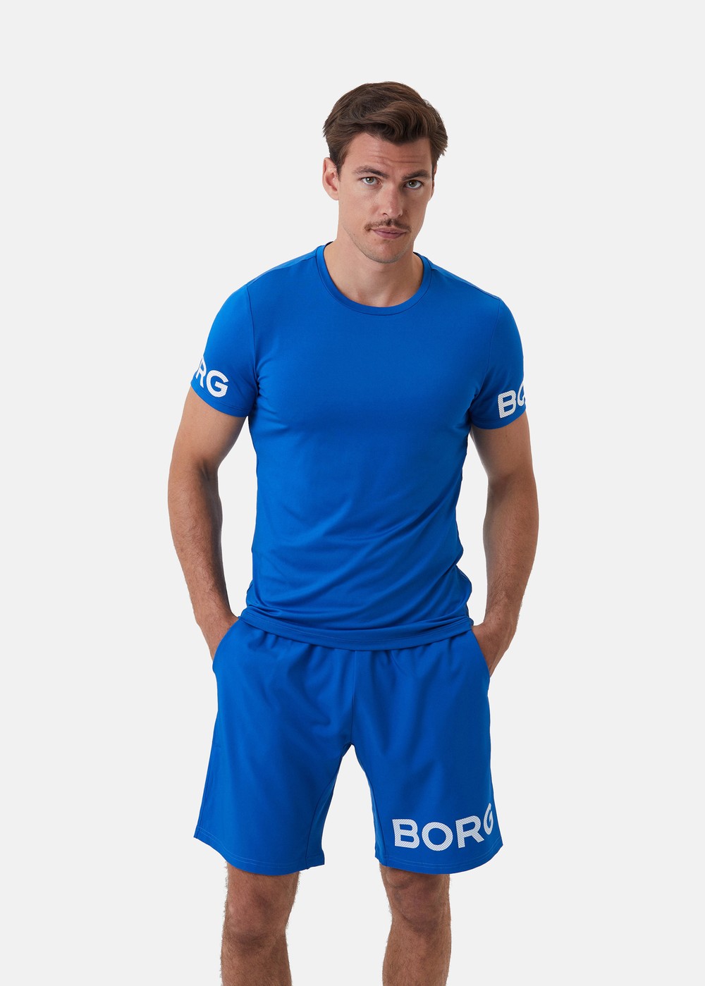 Borg T-Shirt, Nautical Blue, 2xl,  Löparkläder