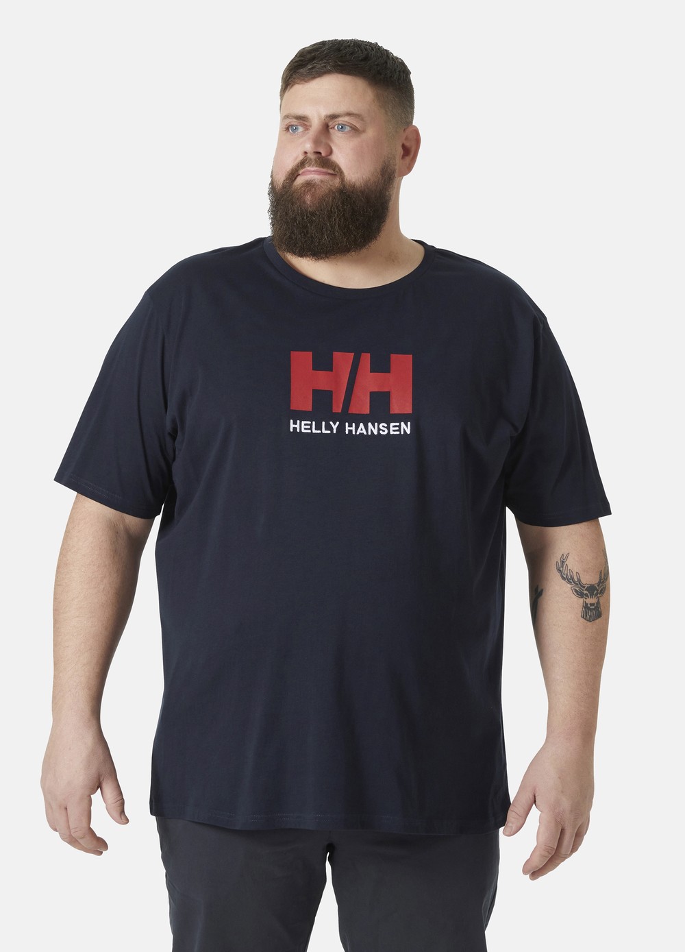 Hh Logo T-Shirt, Navy, M,  T-Shirts