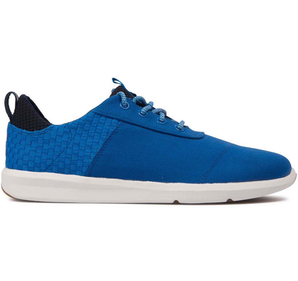 Imperial Blue Basket, Blue, 8,  Trendiga Sneakers