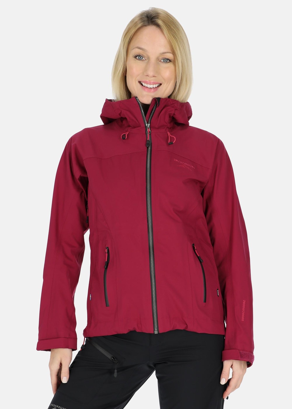 Himalaya Shell Jacket W, Burgundy/Fuchsia, 34,  Jackor