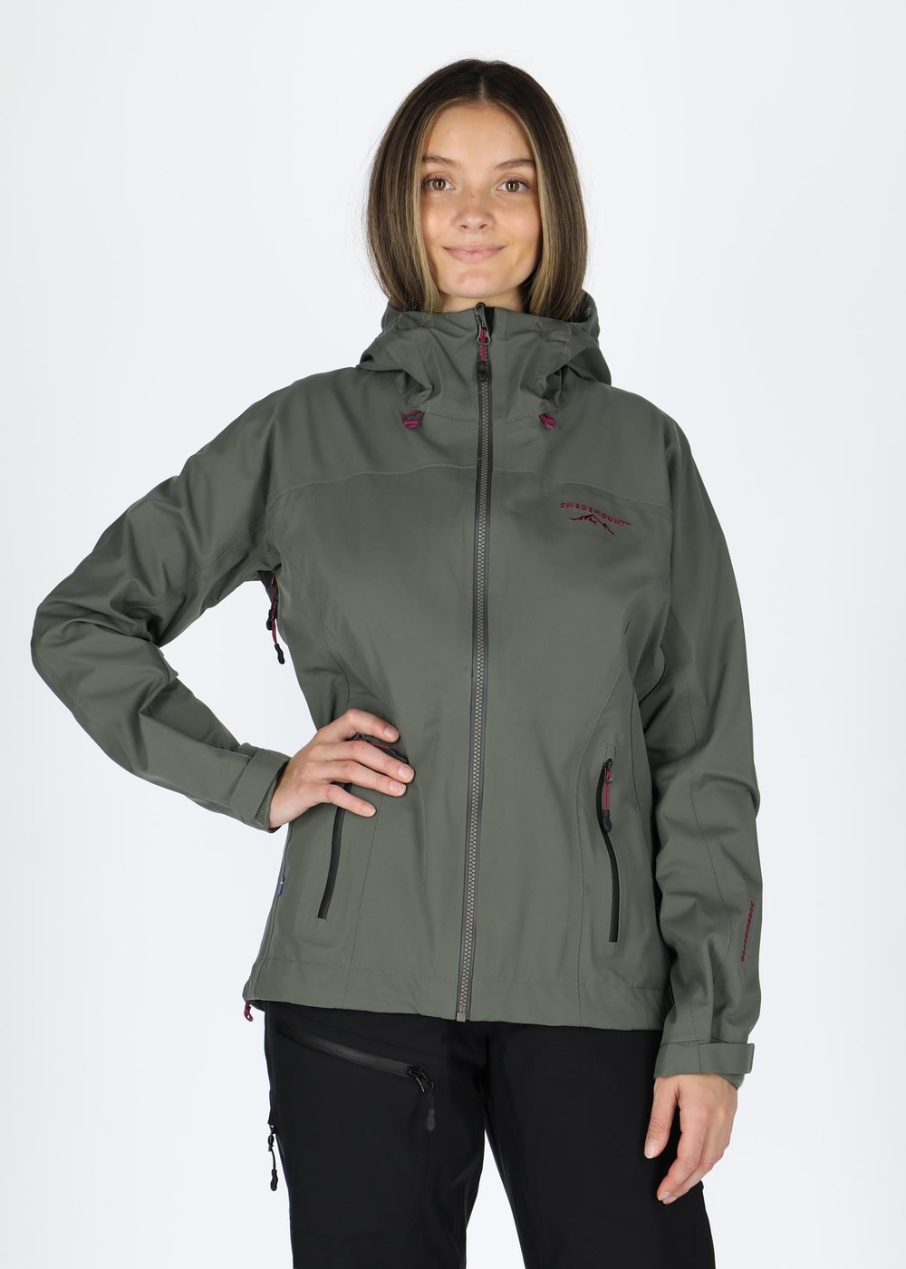 Himalaya Shell Jacket W, Olive/Purple, 34,  Jackor