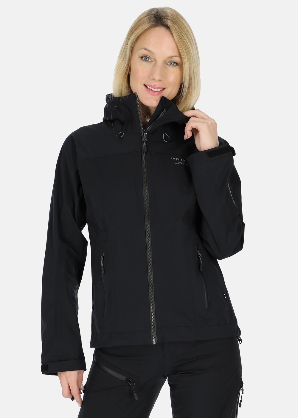 Himalaya Shell Jacket W, Black/Charcoal, 44,  Jackor