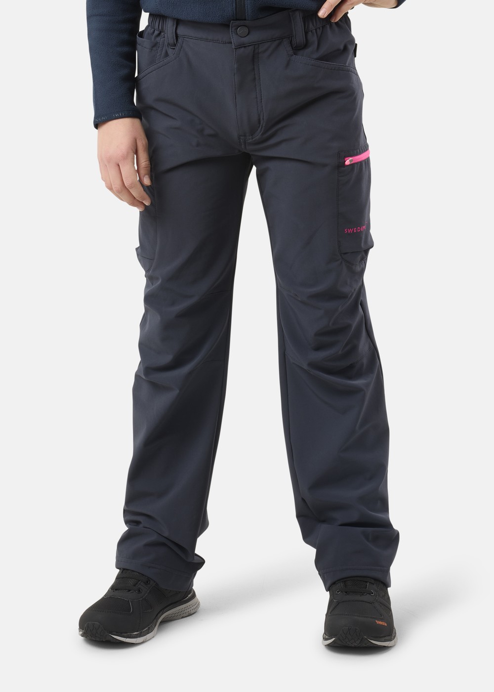 Glittertind Pants Jr, Charcoal/Fuchsia, 120,  Byxor Glittertind Pants Jr, Charcoal/Fuchsia, 120,  Byxor