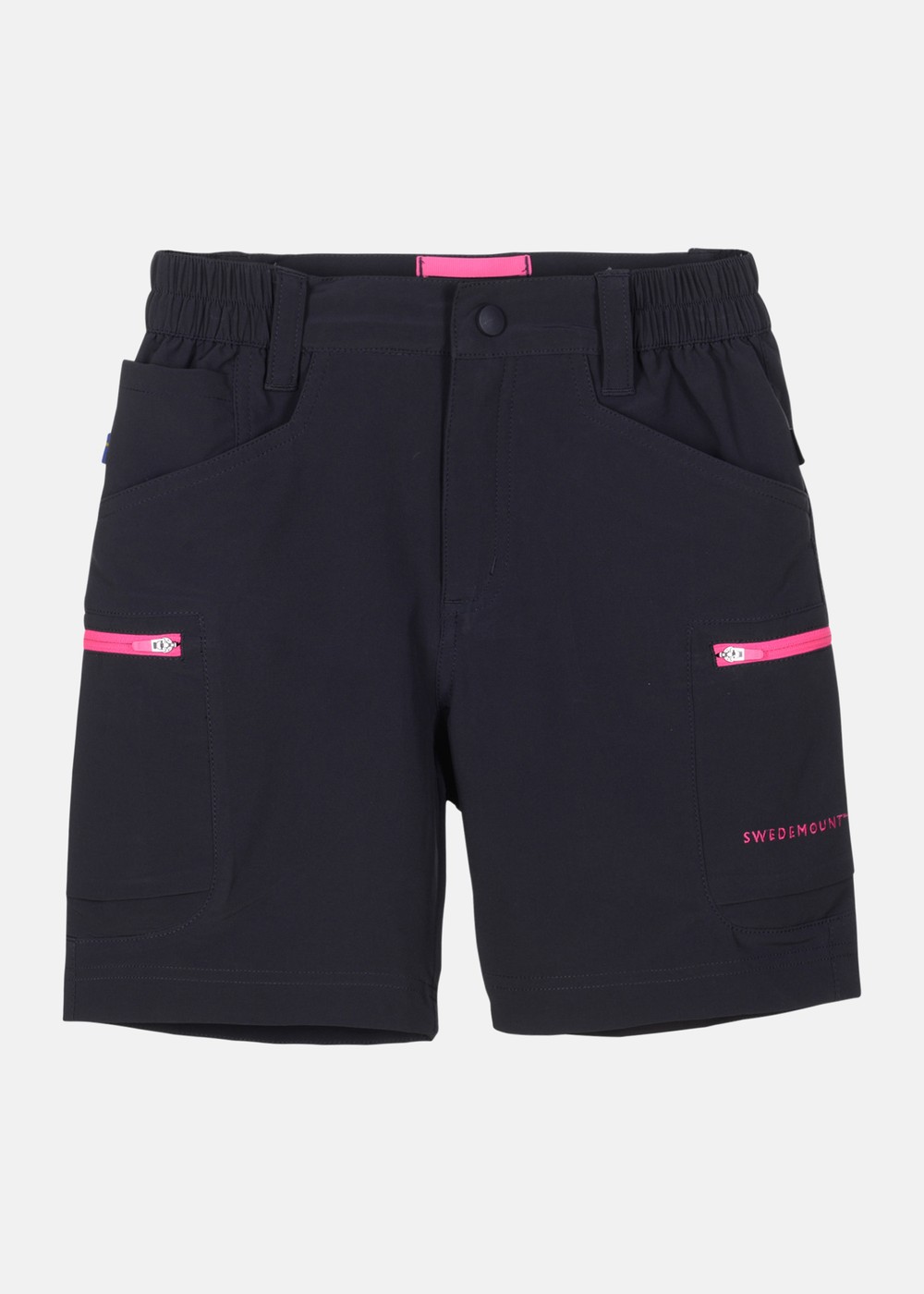 Glittertind Shorts Jr, Charcoal/Fuchsia, 130,  Shorts Och Kjolar